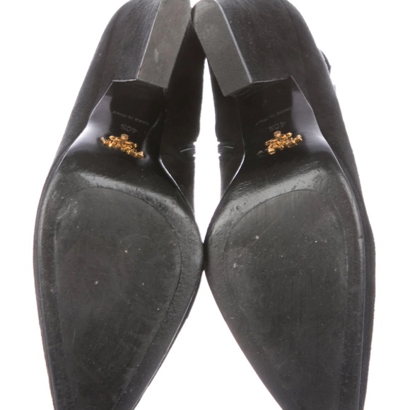 Prada Suede Ankle Boot - Picture 3 of 3